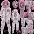 Pink and white outfit set ￼