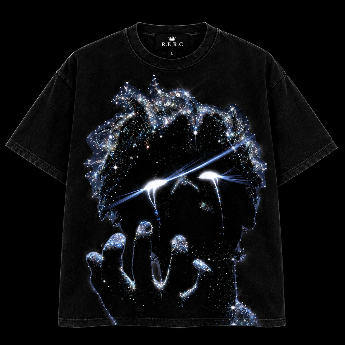 T-shirt with rhinestones ￼